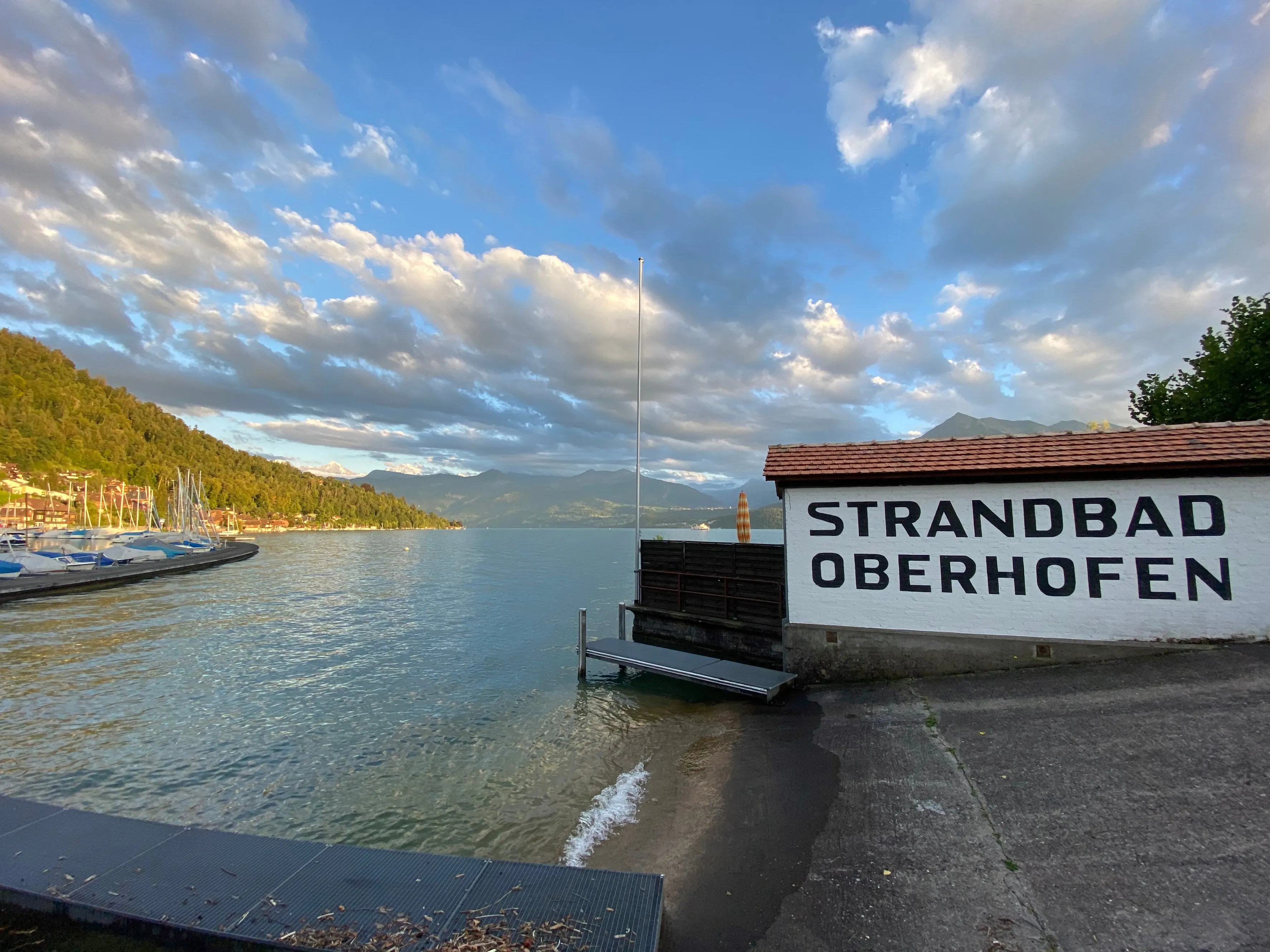 public bathing beach
